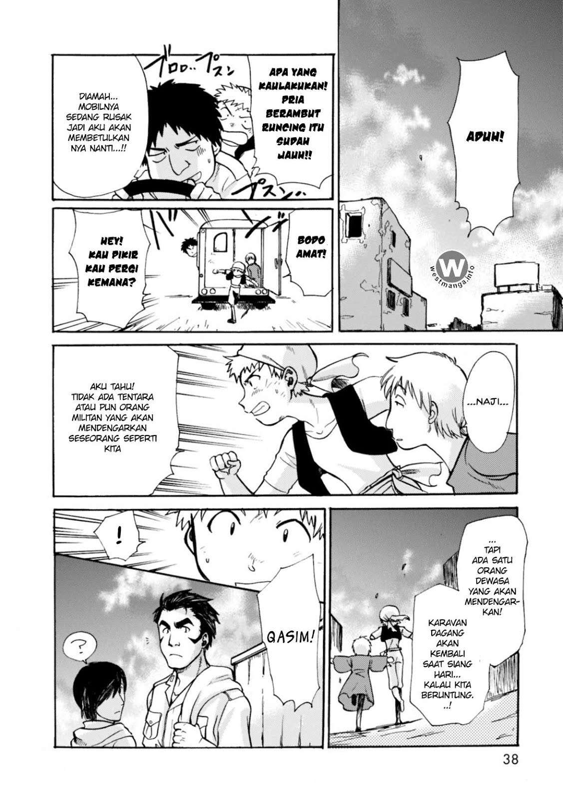Mushikago no Cagaster Chapter 5 - halaman 32