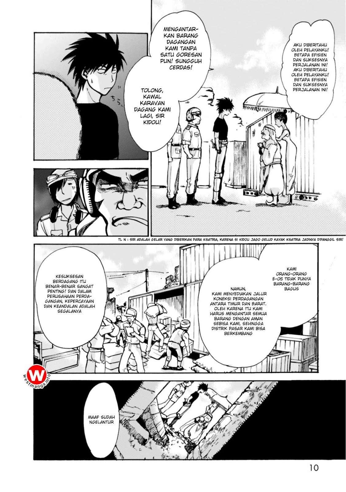 Mushikago no Cagaster Chapter 5 - halaman 4