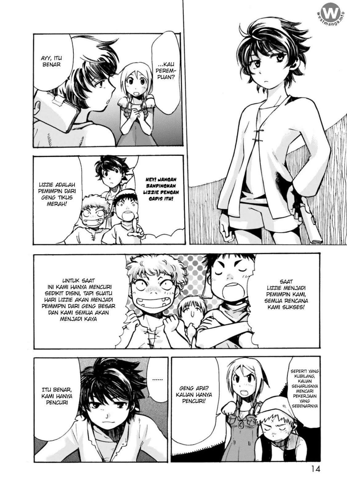 Mushikago no Cagaster Chapter 5 - halaman 8