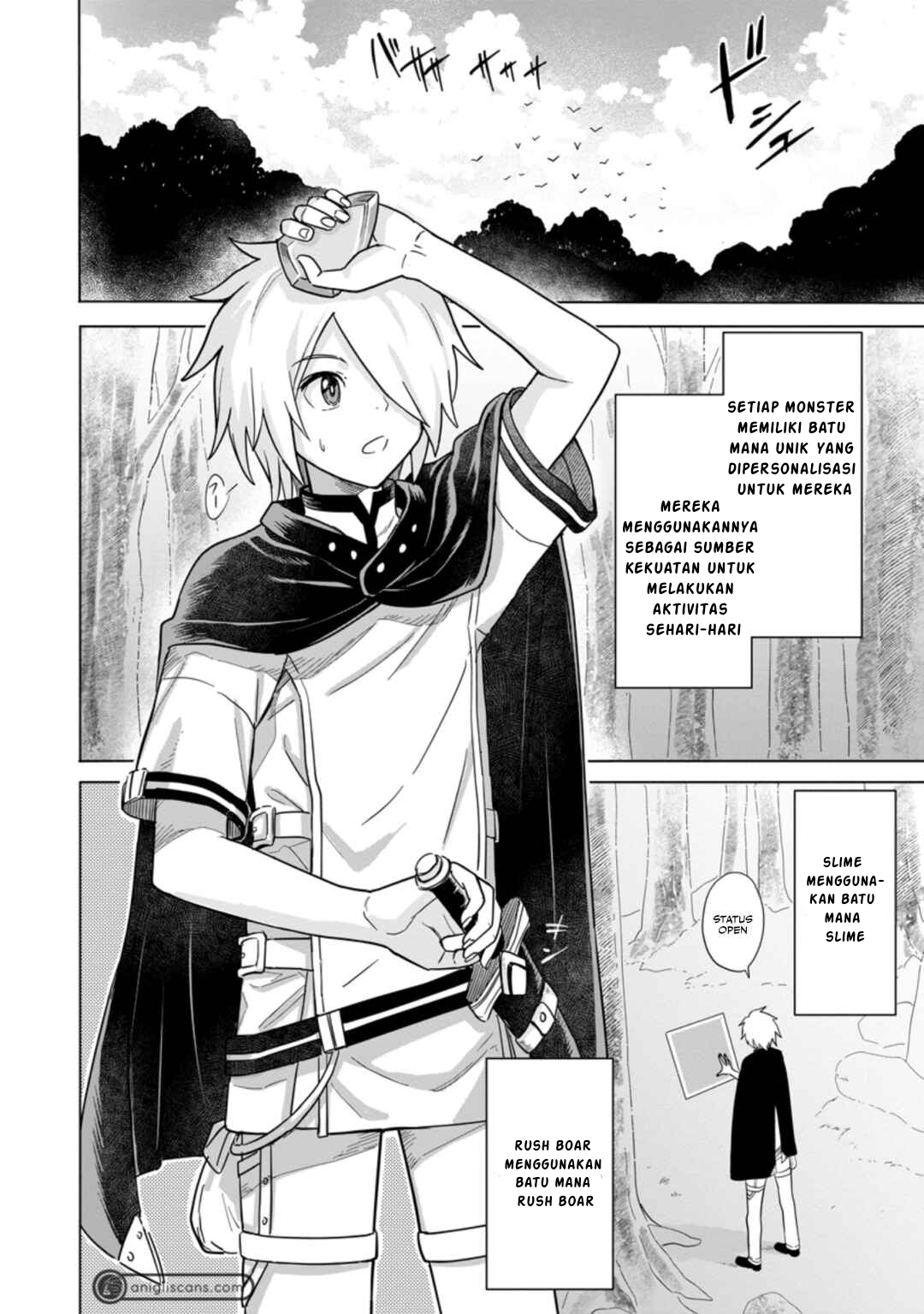 Mushoku no Saikyou Kenja: Job ga Erarezu Tsuihou sareta ga, Game no Chishiki de Isekai Saikyou Chapter 2 - halaman 7