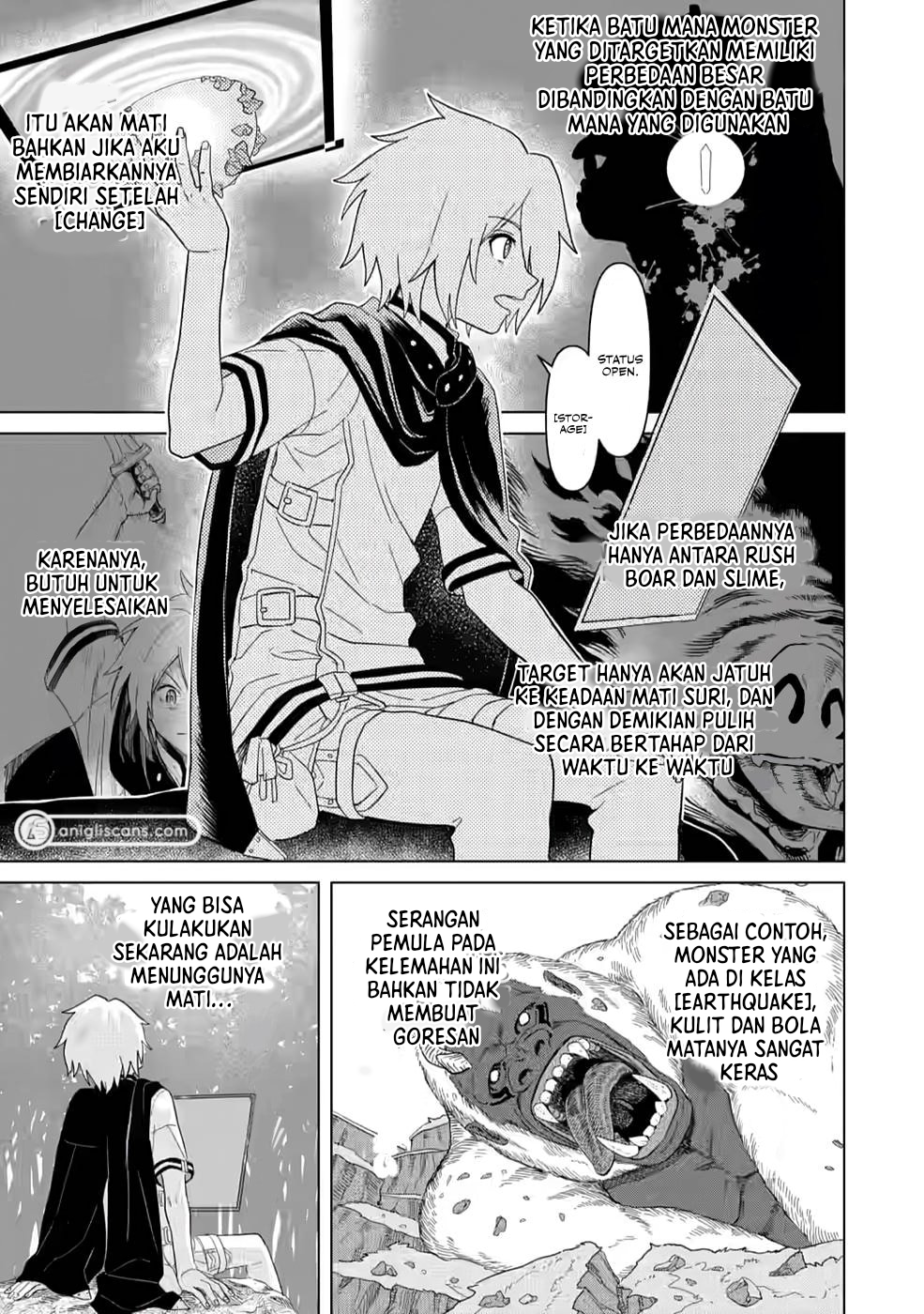 Mushoku no Saikyou Kenja: Job ga Erarezu Tsuihou sareta ga, Game no Chishiki de Isekai Saikyou Chapter 3 - halaman 14
