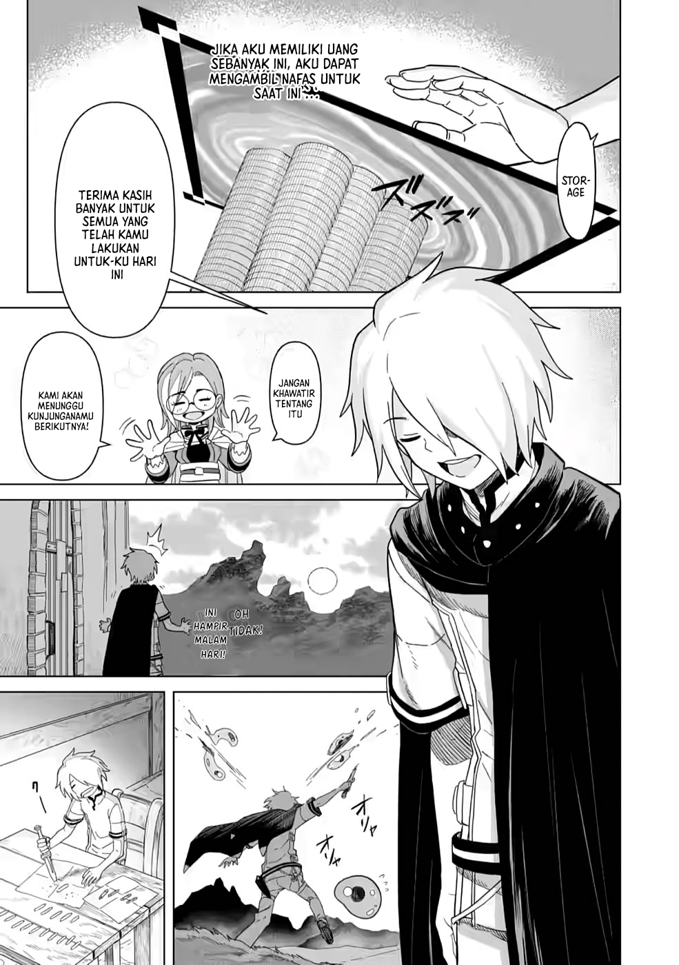Mushoku no Saikyou Kenja: Job ga Erarezu Tsuihou sareta ga, Game no Chishiki de Isekai Saikyou Chapter 4 - halaman 6