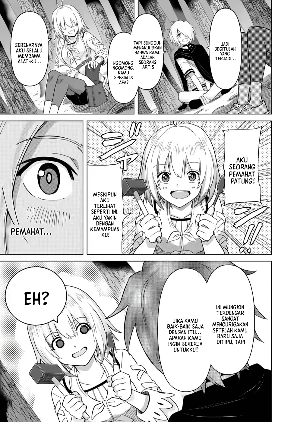 Mushoku no Saikyou Kenja: Job ga Erarezu Tsuihou sareta ga, Game no Chishiki de Isekai Saikyou Chapter 5 - halaman 22