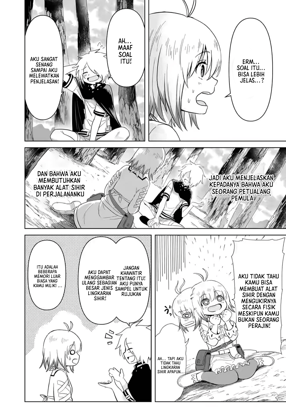 Mushoku no Saikyou Kenja: Job ga Erarezu Tsuihou sareta ga, Game no Chishiki de Isekai Saikyou Chapter 6 - halaman 3