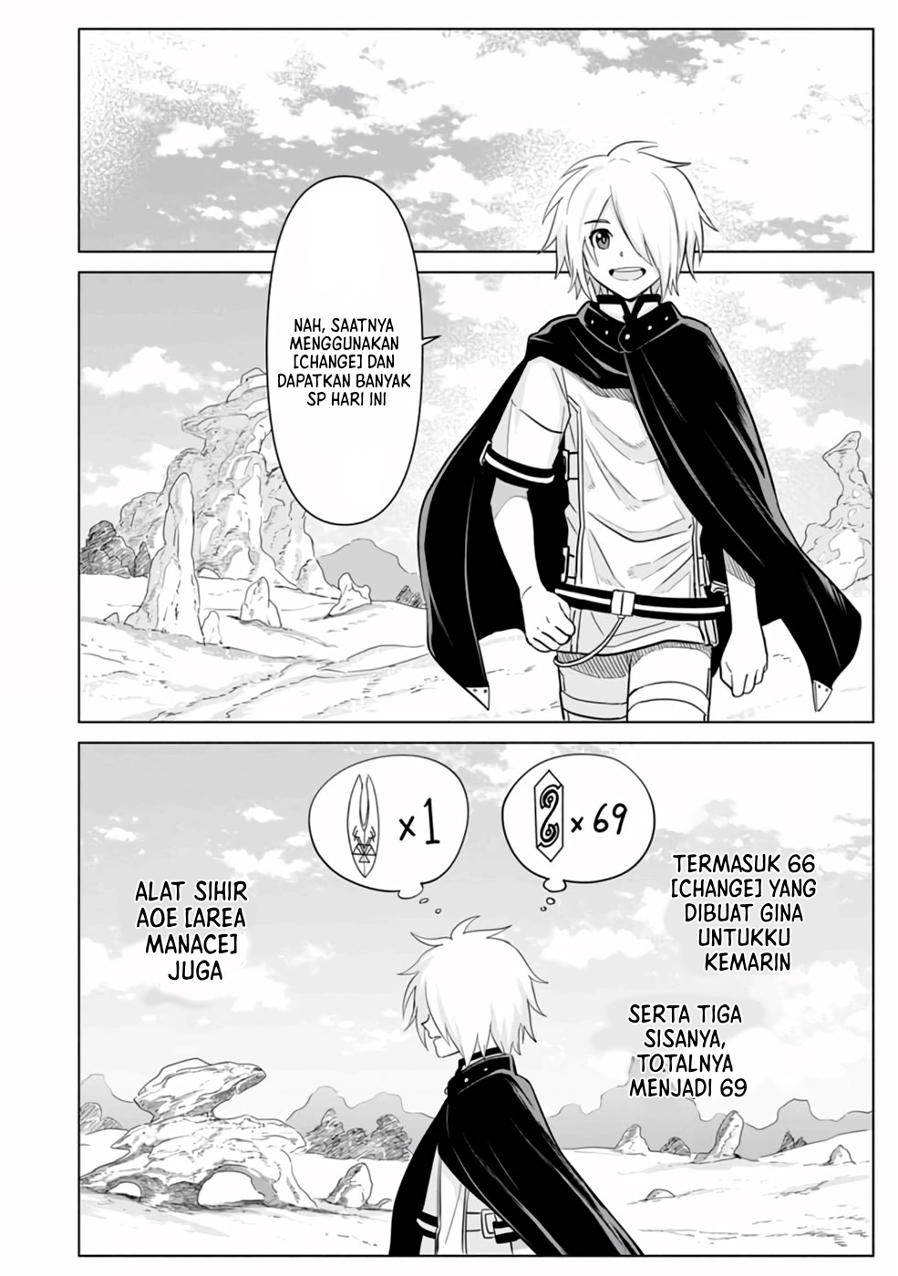 Mushoku no Saikyou Kenja: Job ga Erarezu Tsuihou sareta ga, Game no Chishiki de Isekai Saikyou Chapter 7 - halaman 5