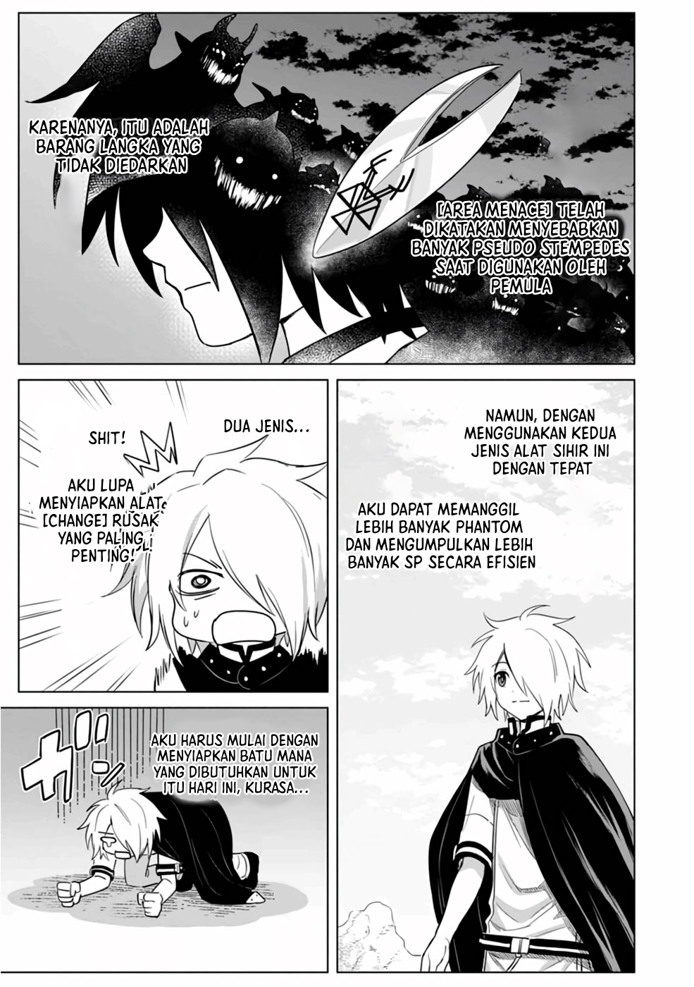 Mushoku no Saikyou Kenja: Job ga Erarezu Tsuihou sareta ga, Game no Chishiki de Isekai Saikyou Chapter 7 - halaman 6