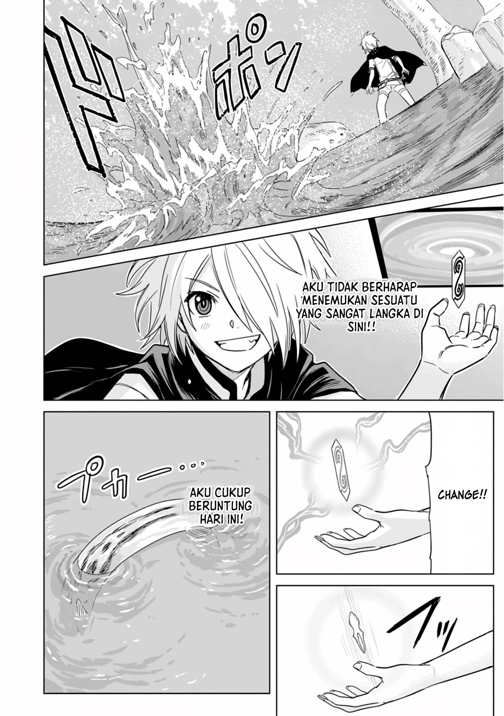 Mushoku no Saikyou Kenja: Job ga Erarezu Tsuihou sareta ga, Game no Chishiki de Isekai Saikyou Chapter 7 - halaman 9