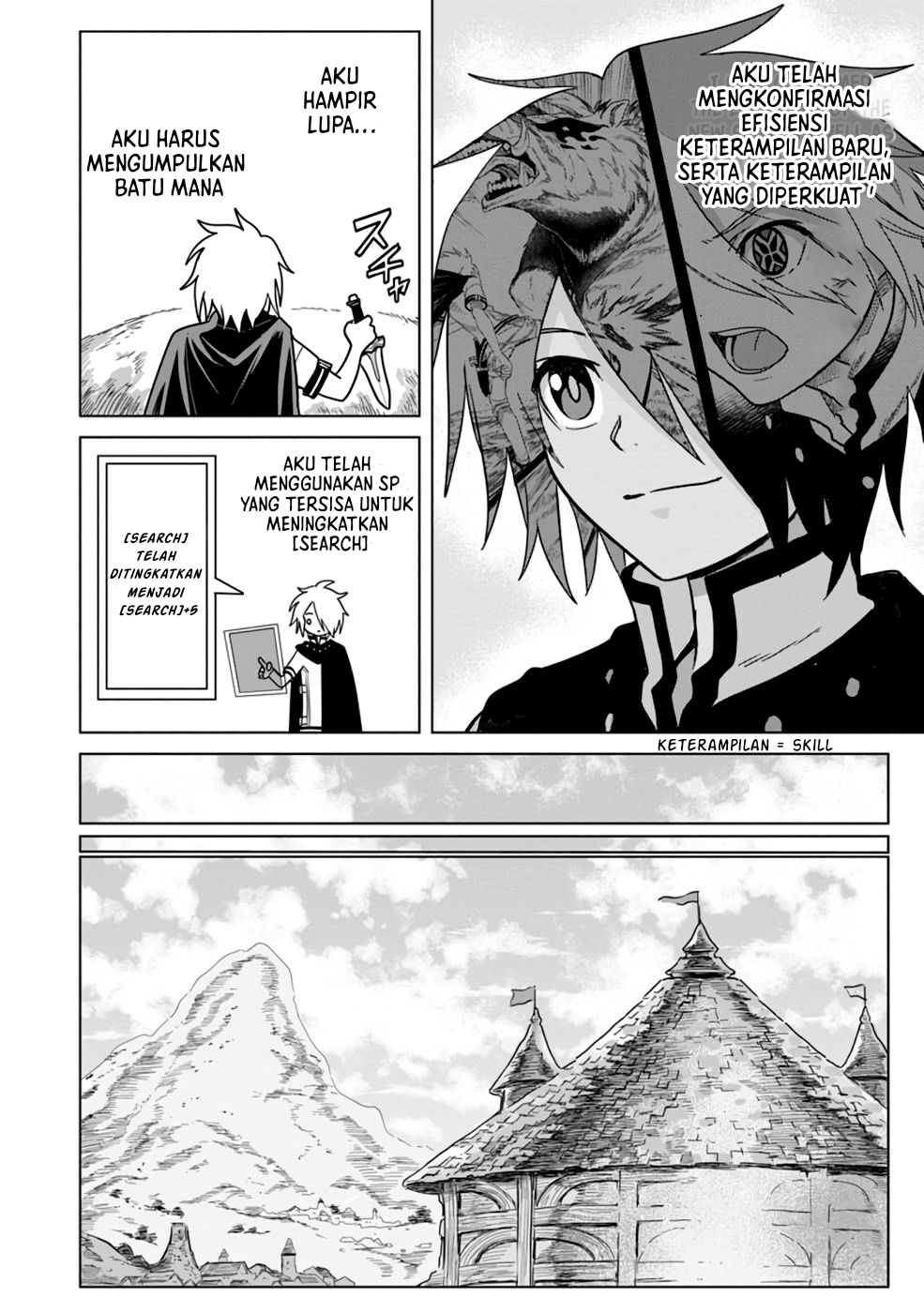 Mushoku no Saikyou Kenja: Job ga Erarezu Tsuihou sareta ga, Game no Chishiki de Isekai Saikyou Chapter 8 - halaman 15