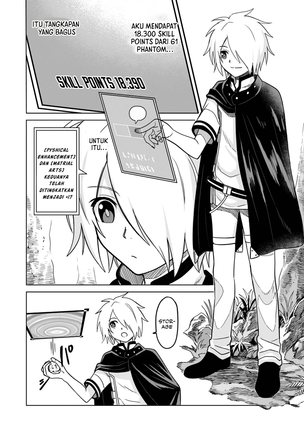 Mushoku no Saikyou Kenja: Job ga Erarezu Tsuihou sareta ga, Game no Chishiki de Isekai Saikyou Chapter 8 - halaman 3