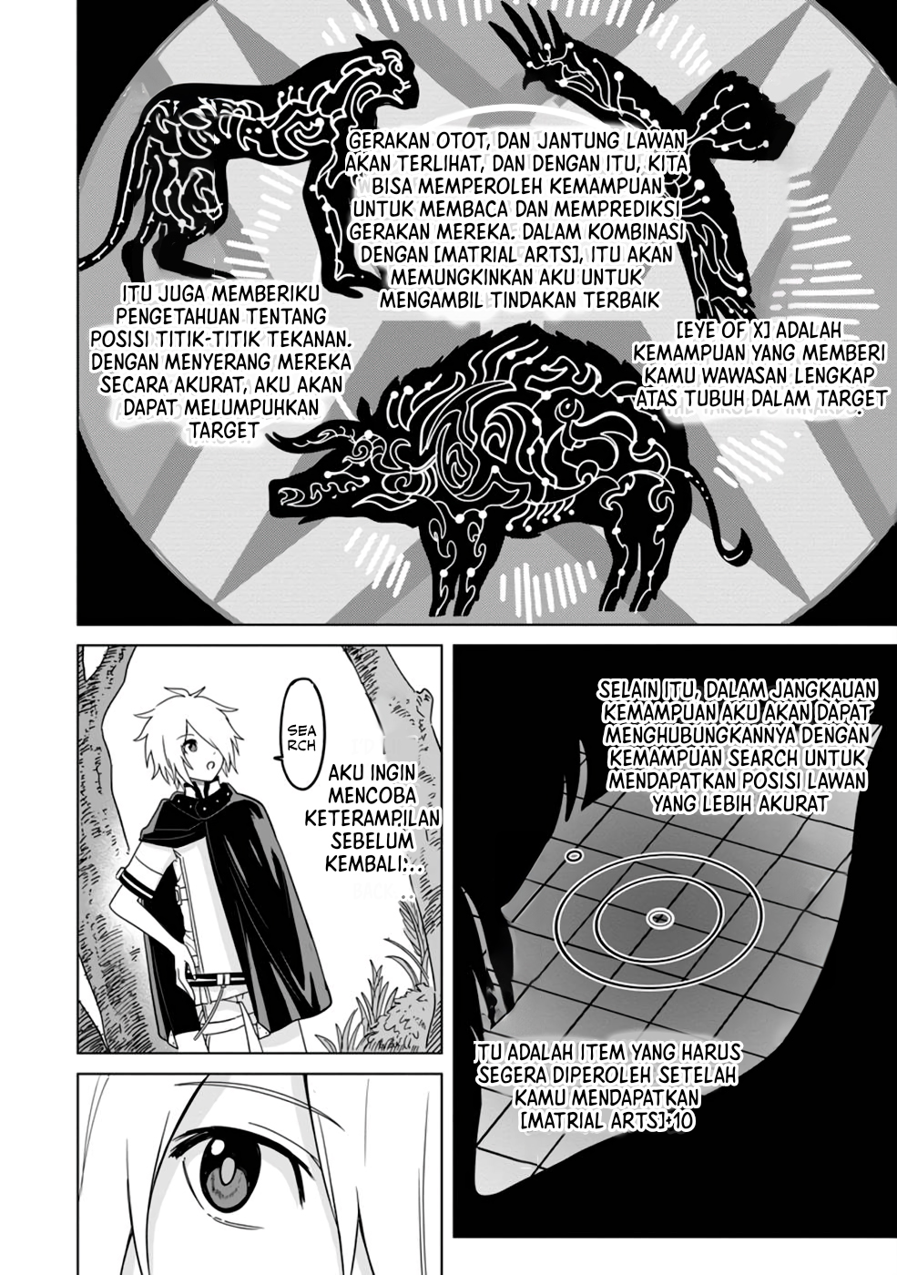 Mushoku no Saikyou Kenja: Job ga Erarezu Tsuihou sareta ga, Game no Chishiki de Isekai Saikyou Chapter 8 - halaman 7