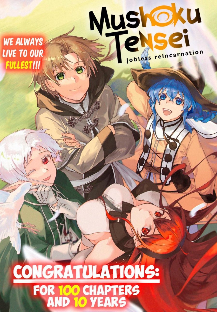 Mushoku Tensei: Isekai Ittara Honki Dasu Chapter 100 - halaman 3