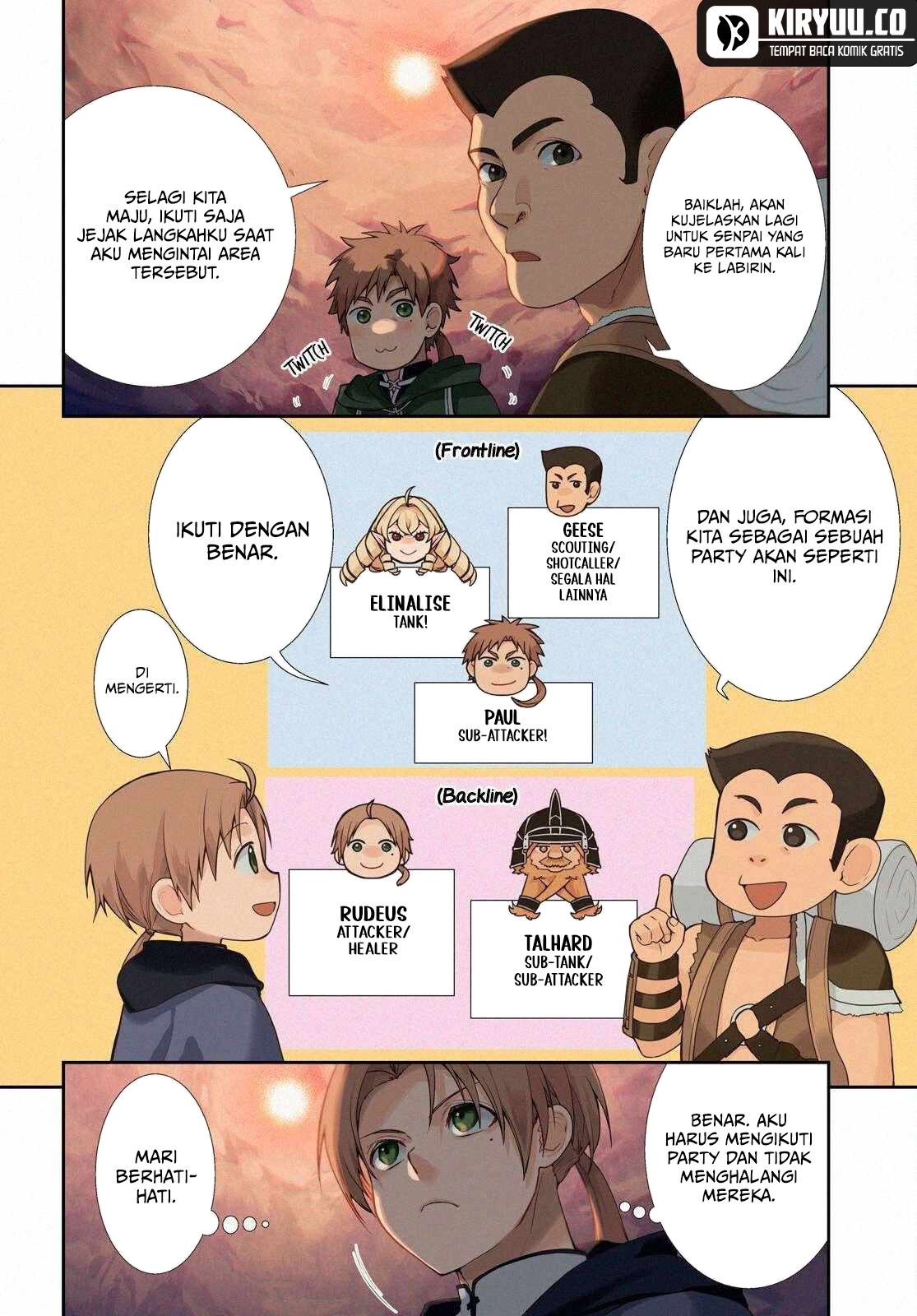 Mushoku Tensei: Isekai Ittara Honki Dasu Chapter 102 - halaman 4