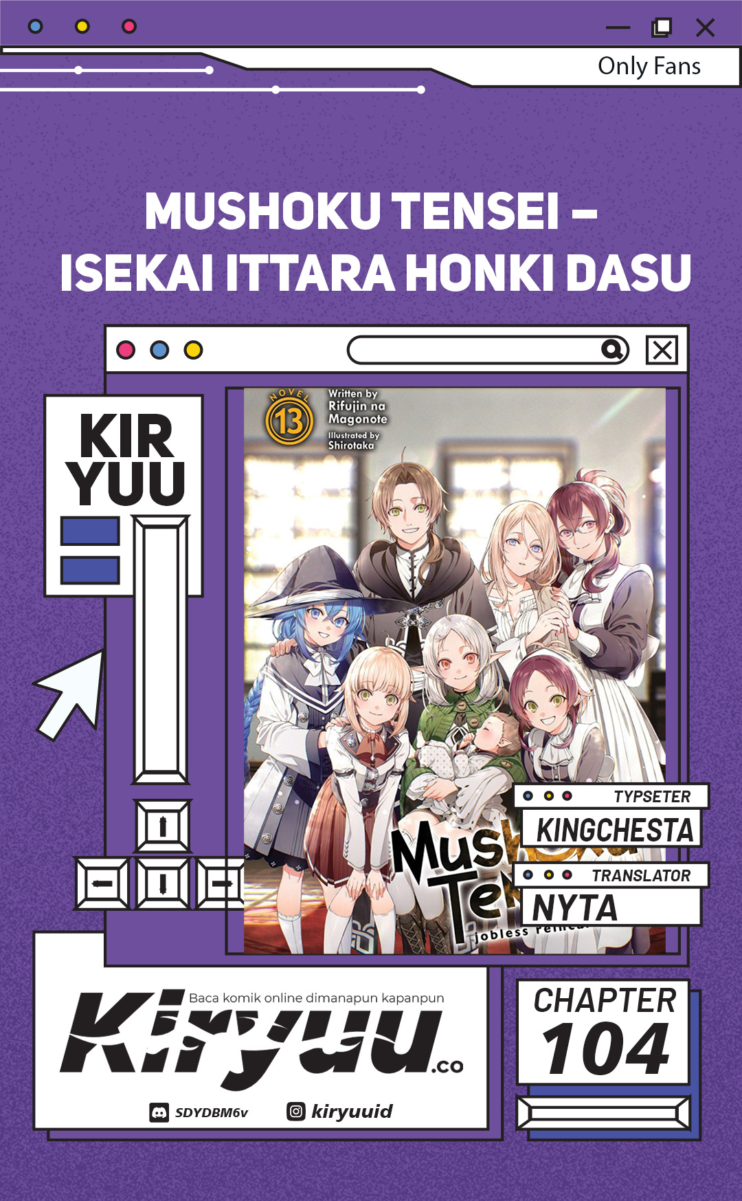 Mushoku Tensei: Isekai Ittara Honki Dasu Chapter 104 - halaman 1