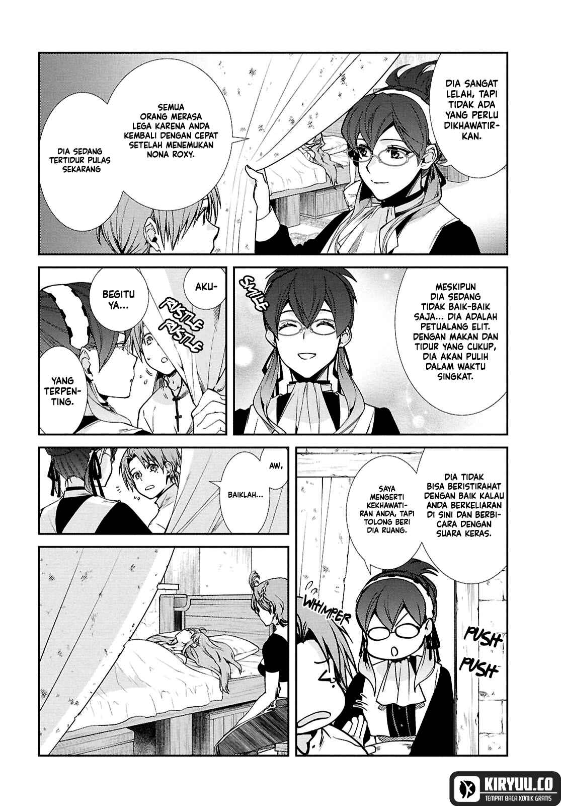 Mushoku Tensei: Isekai Ittara Honki Dasu Chapter 104 - halaman 3