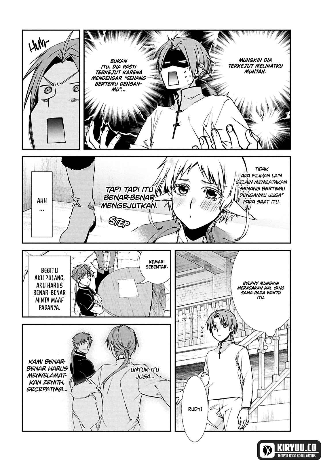 Mushoku Tensei: Isekai Ittara Honki Dasu Chapter 104 - halaman 5