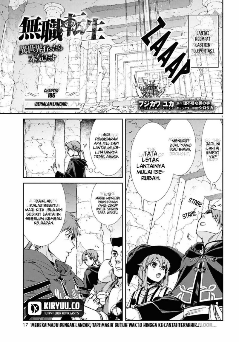Mushoku Tensei: Isekai Ittara Honki Dasu Chapter 105 - halaman 2