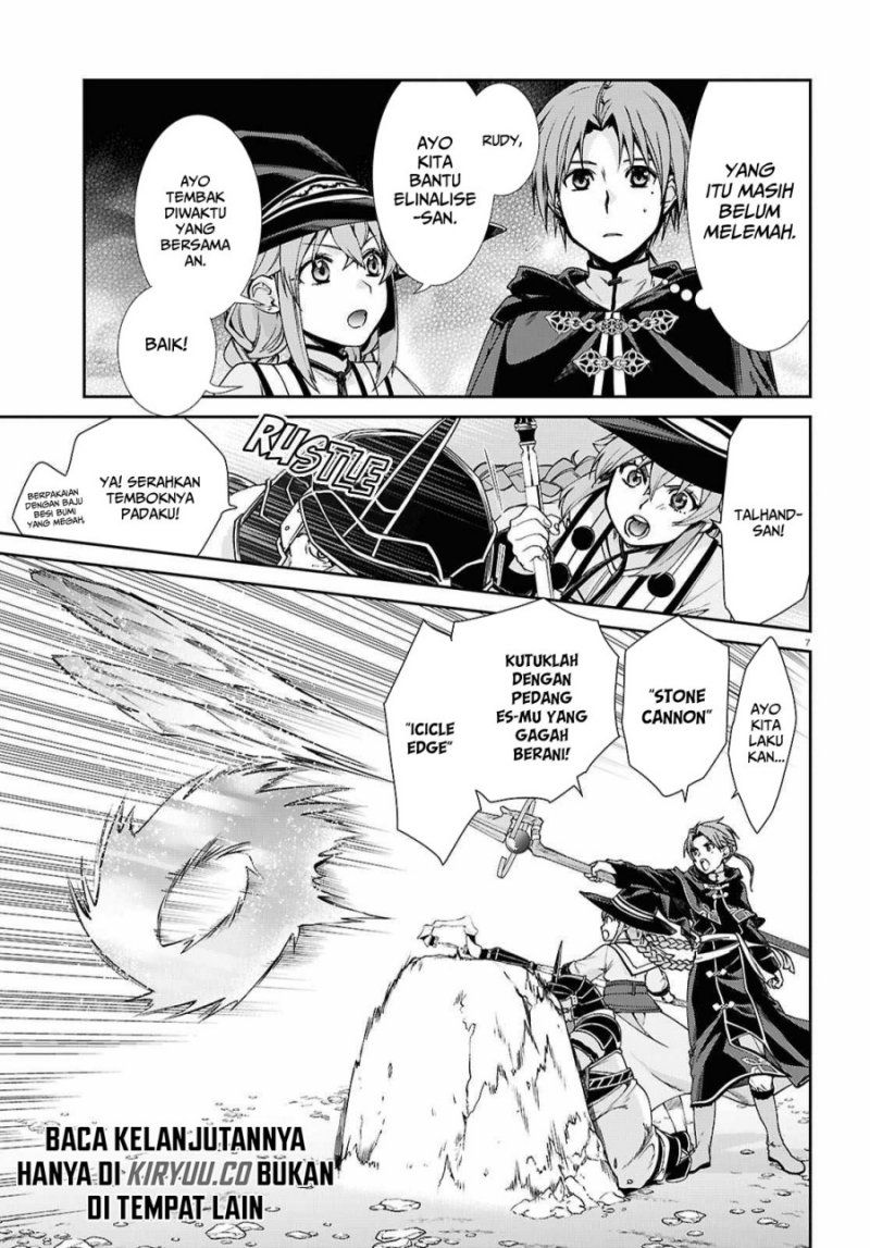 Mushoku Tensei: Isekai Ittara Honki Dasu Chapter 105 - halaman 8