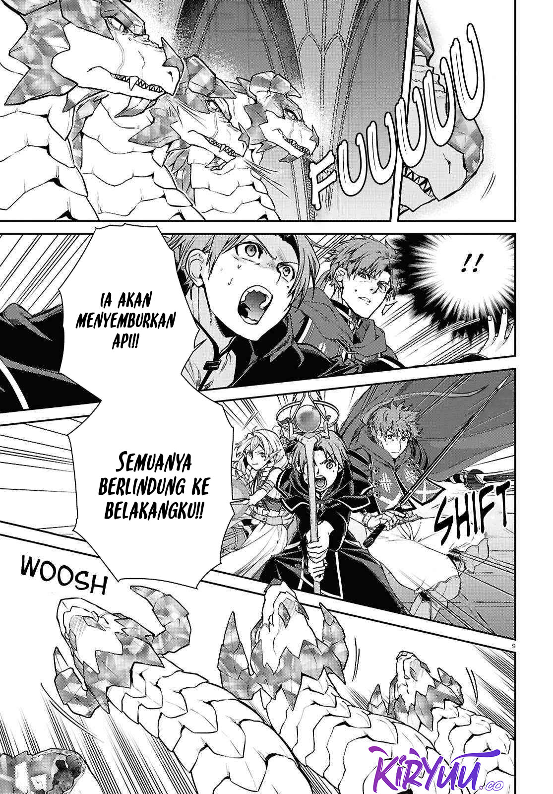 Mushoku Tensei: Isekai Ittara Honki Dasu Chapter 110 - halaman 9