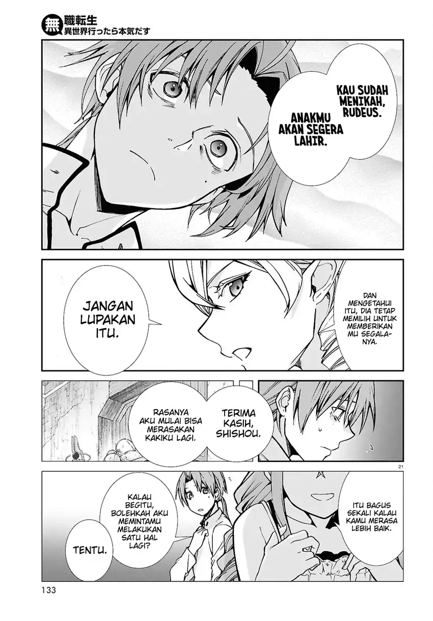 Mushoku Tensei: Isekai Ittara Honki Dasu Chapter 113 - halaman 21