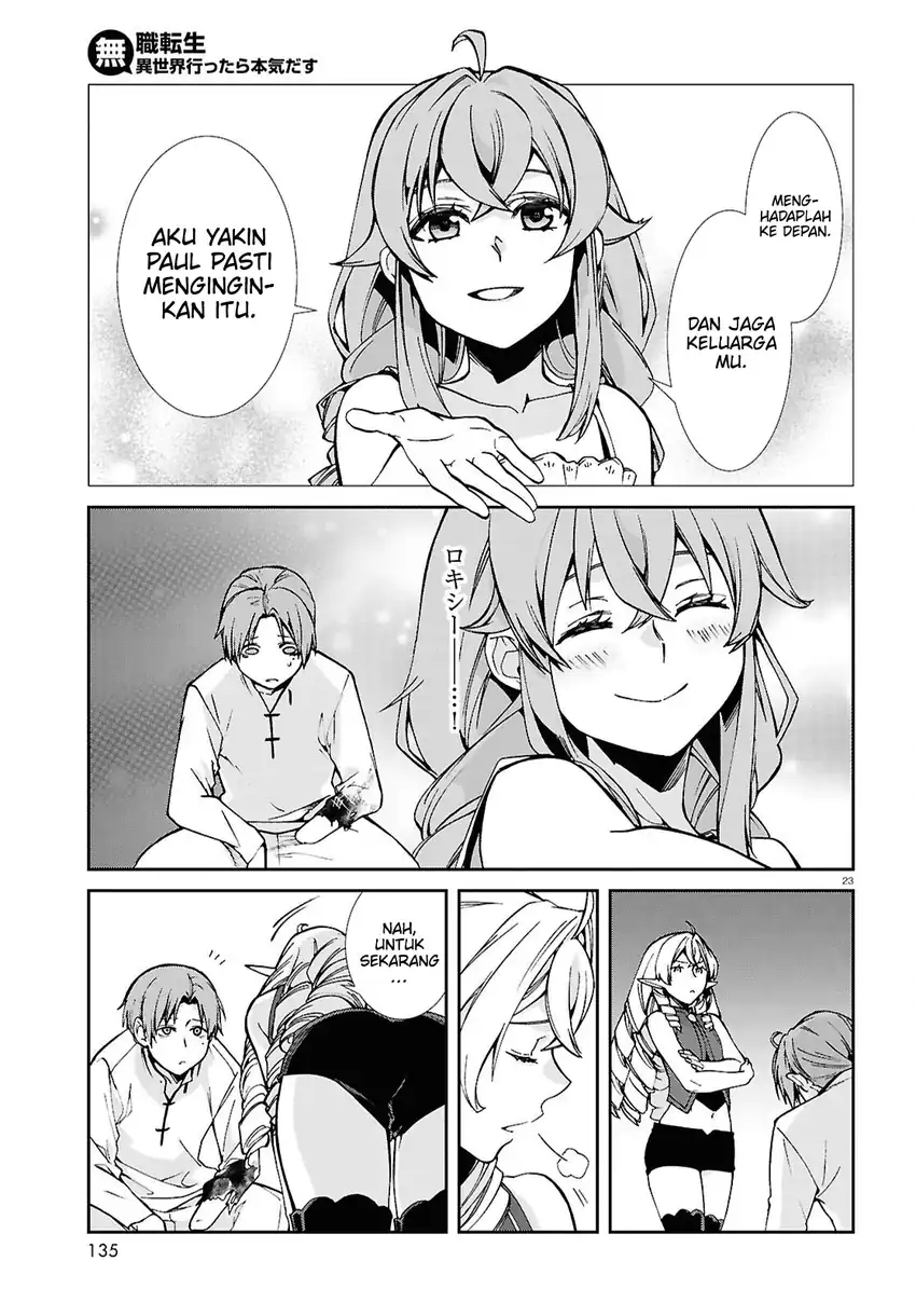 Mushoku Tensei: Isekai Ittara Honki Dasu Chapter 113 - halaman 23