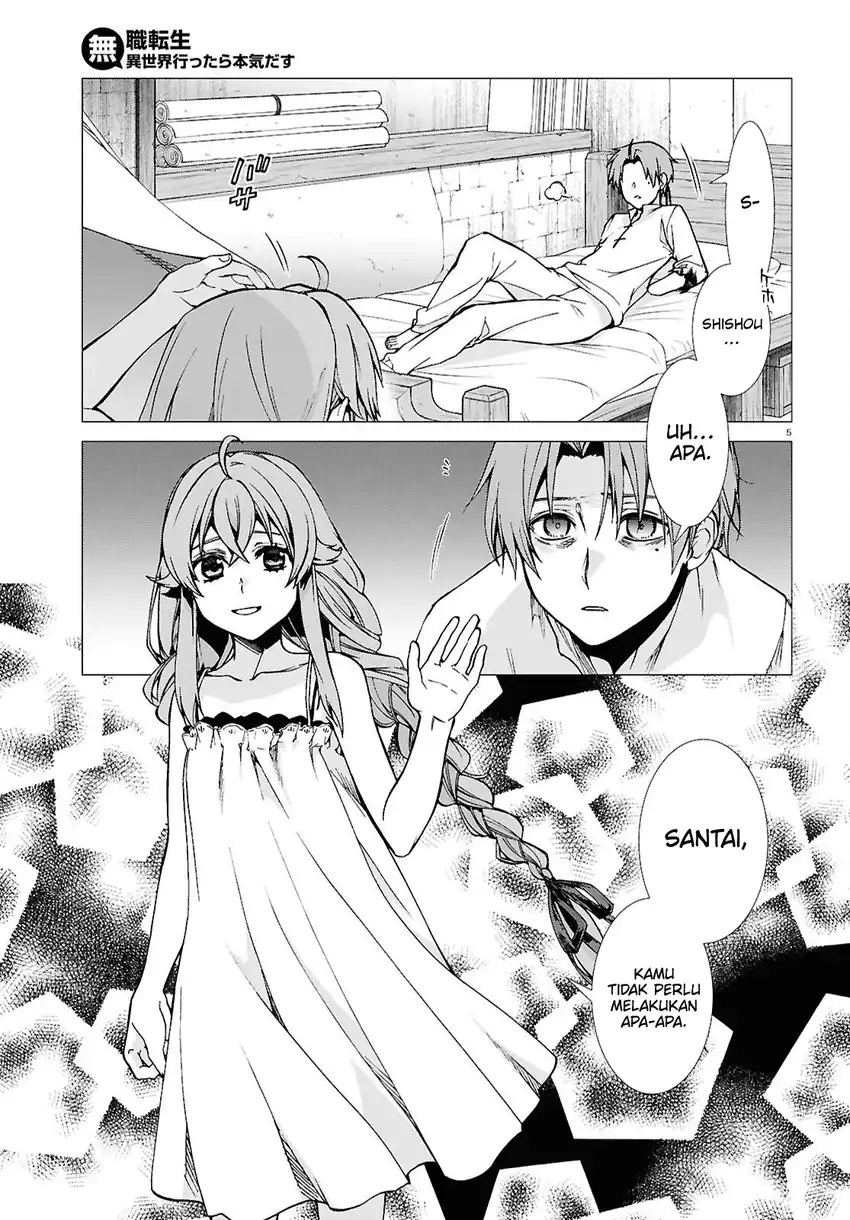 Mushoku Tensei: Isekai Ittara Honki Dasu Chapter 113 - halaman 5