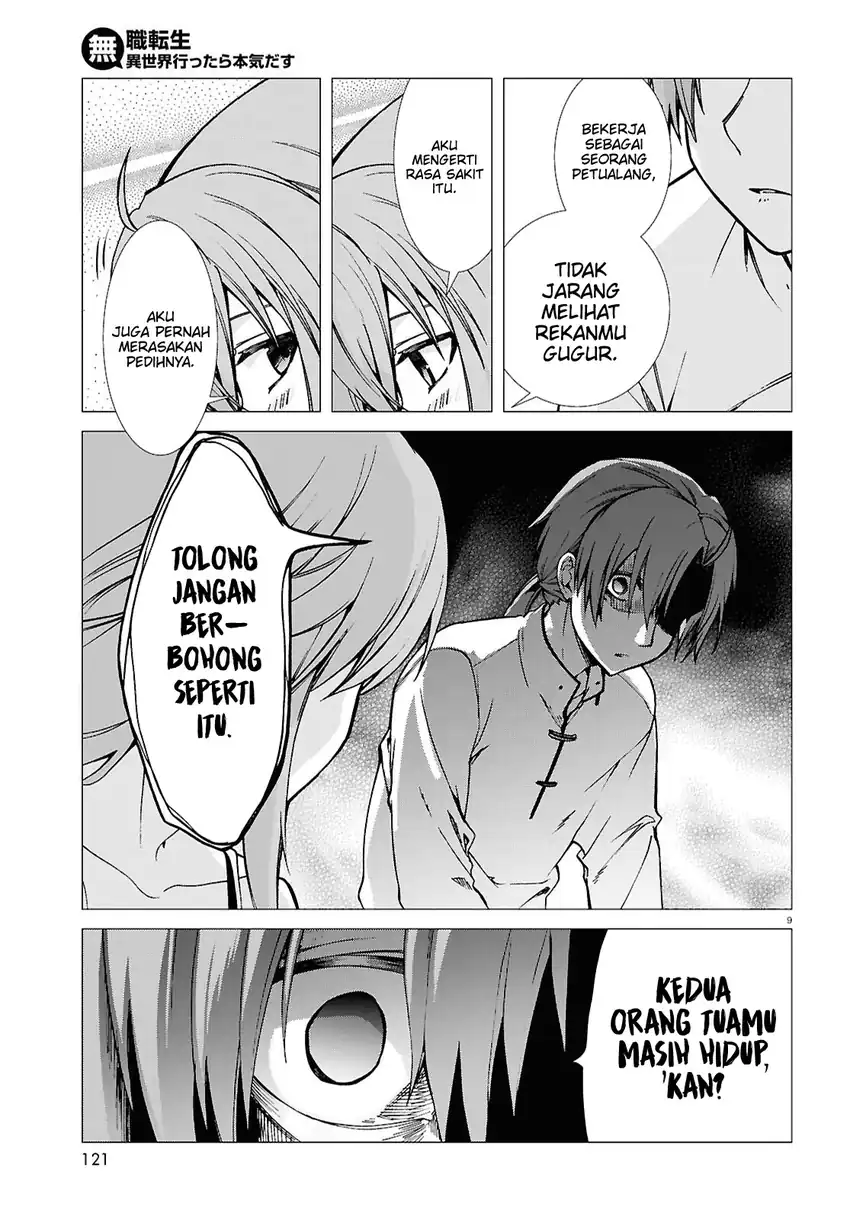 Mushoku Tensei: Isekai Ittara Honki Dasu Chapter 113 - halaman 9