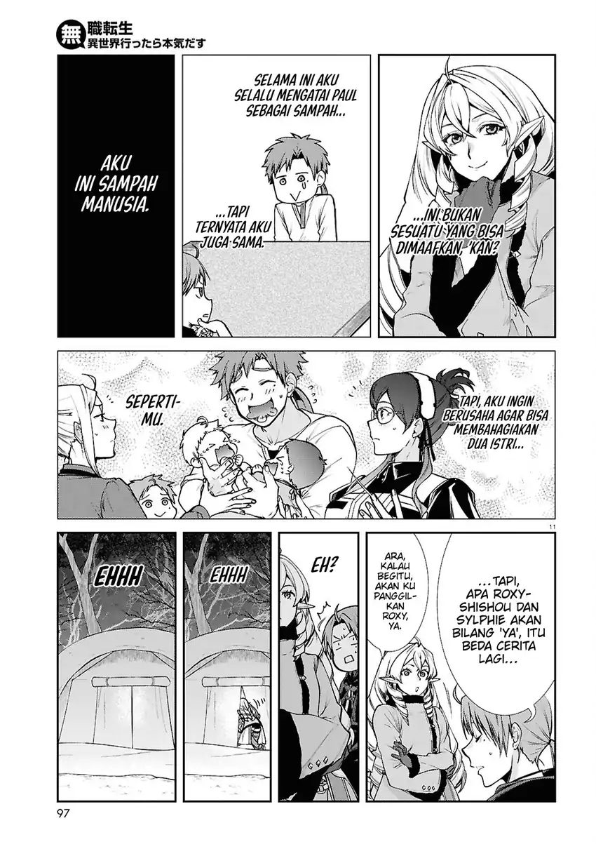 Mushoku Tensei: Isekai Ittara Honki Dasu Chapter 115 - halaman 11