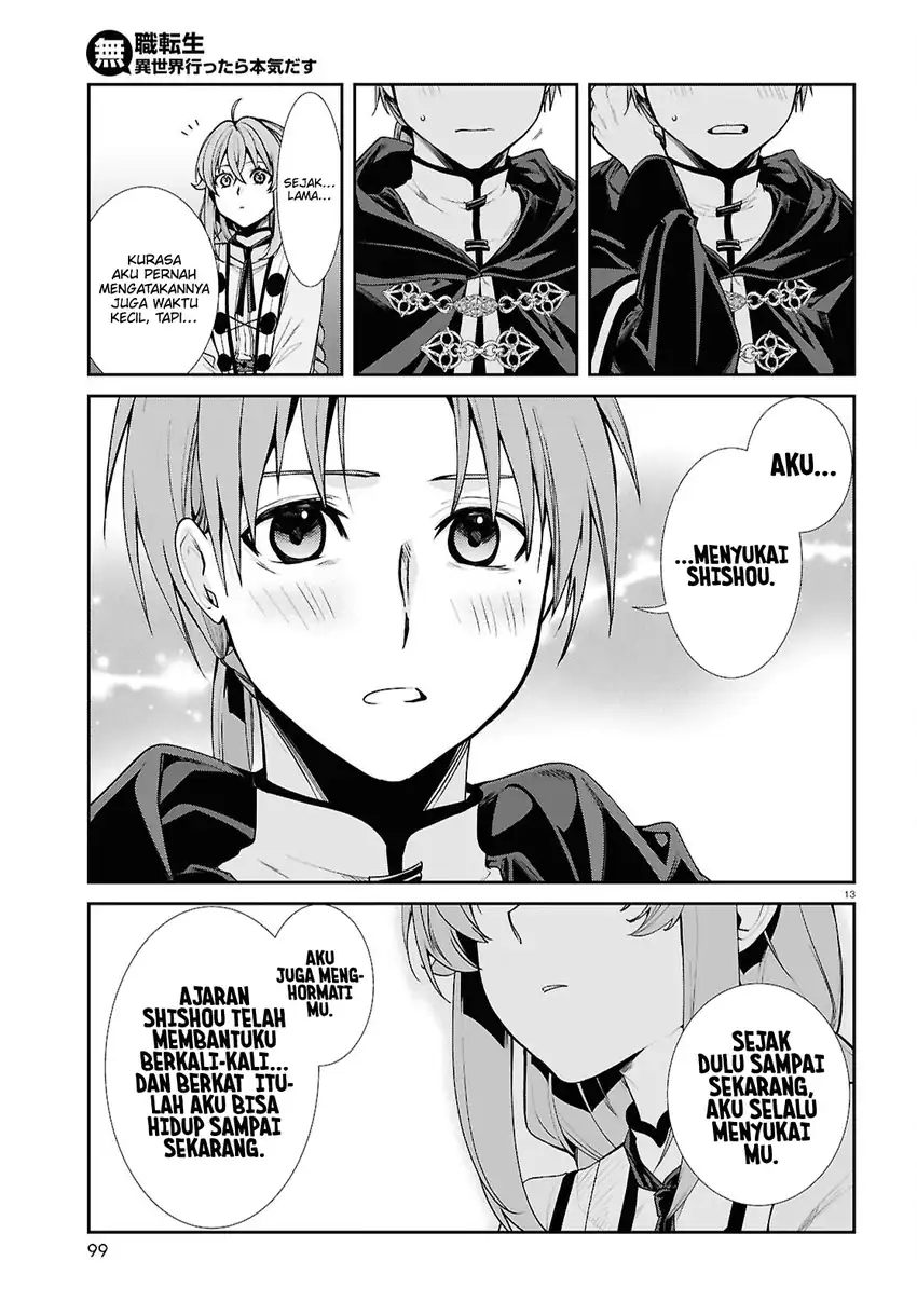 Mushoku Tensei: Isekai Ittara Honki Dasu Chapter 115 - halaman 13