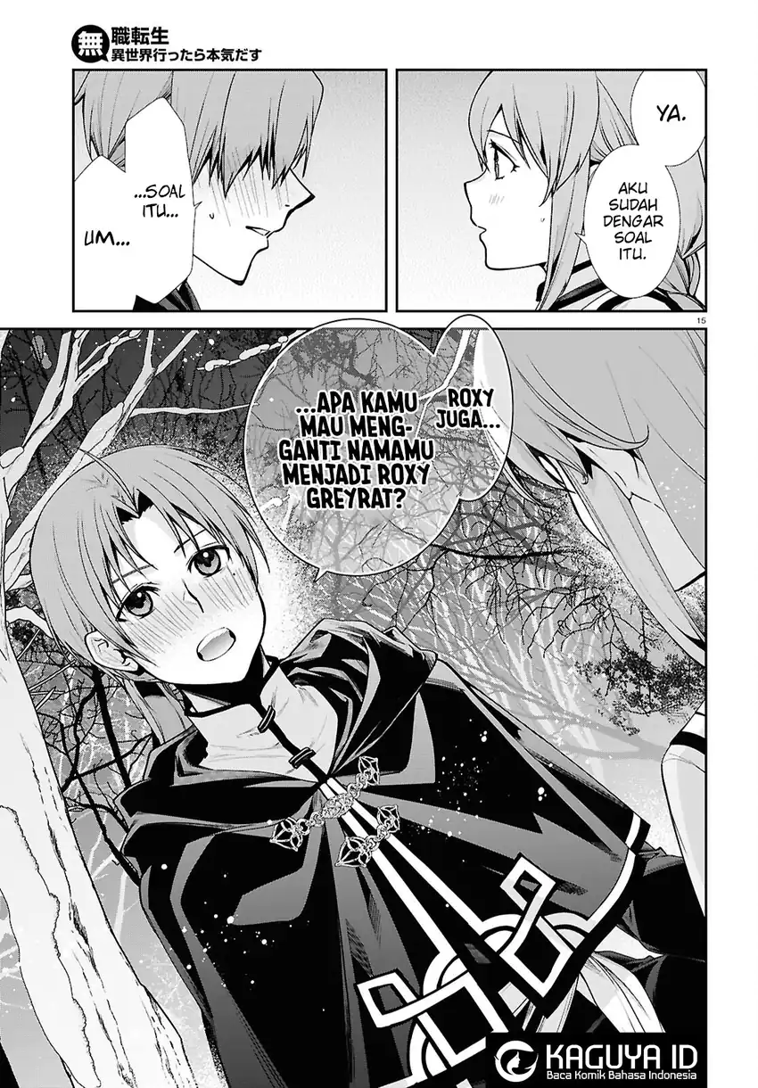 Mushoku Tensei: Isekai Ittara Honki Dasu Chapter 115 - halaman 15
