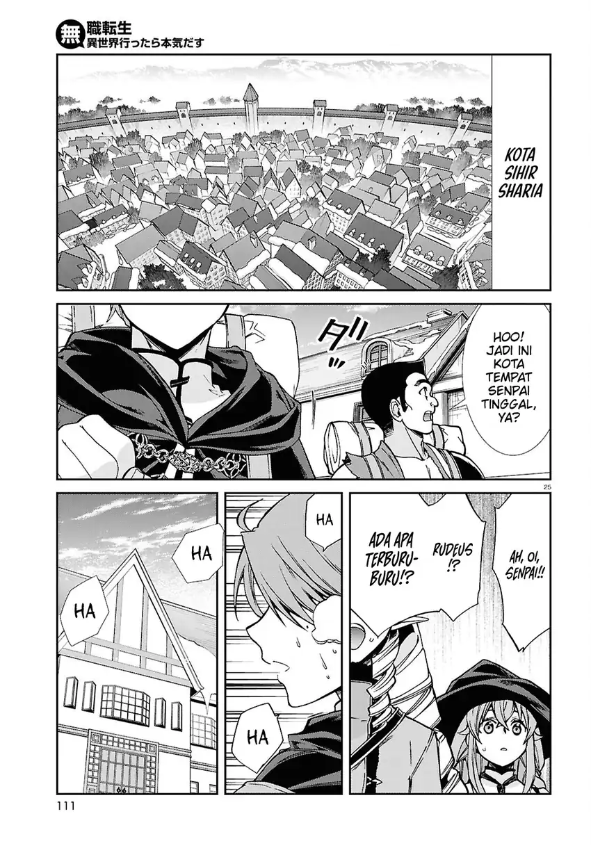 Mushoku Tensei: Isekai Ittara Honki Dasu Chapter 115 - halaman 24