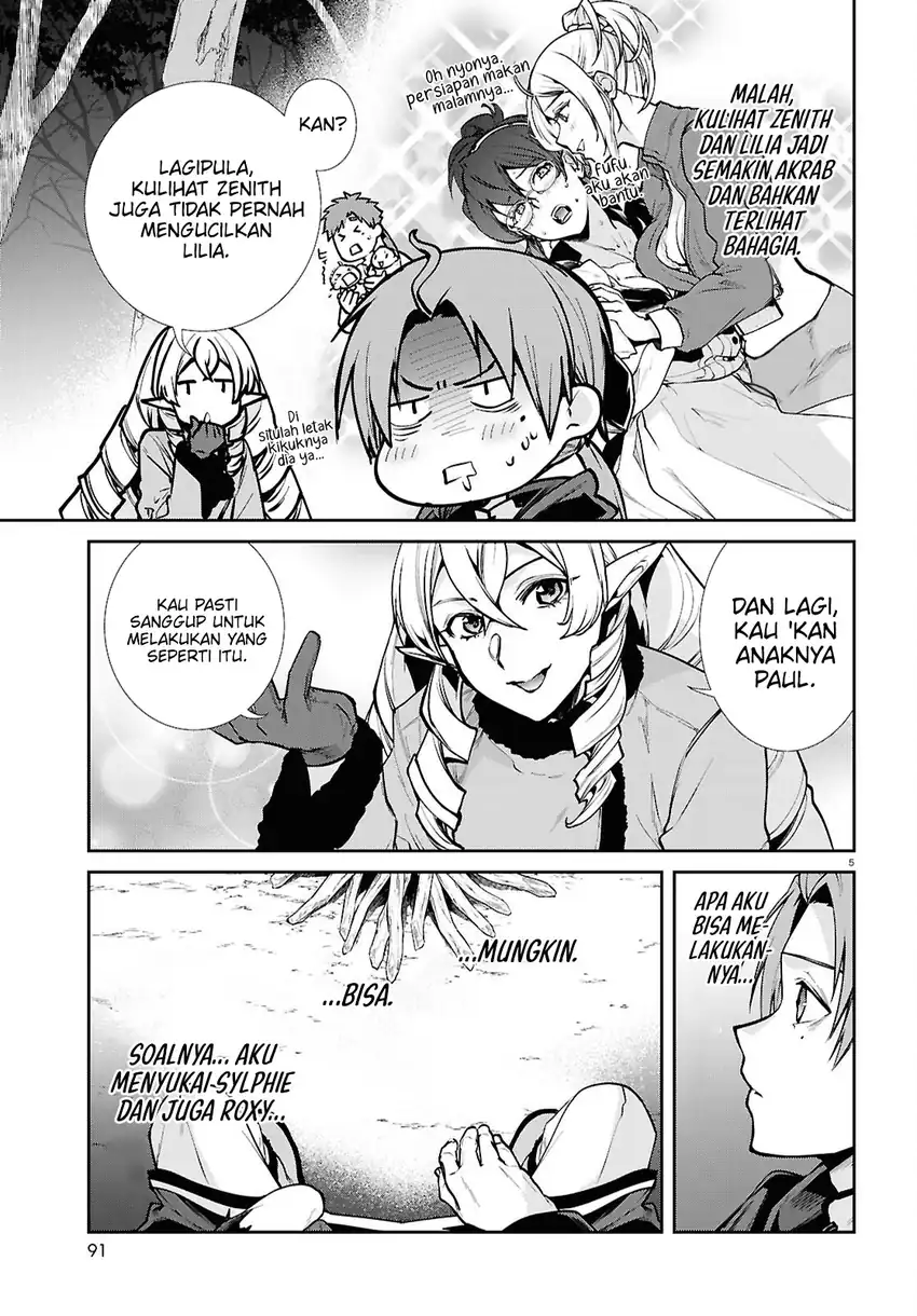 Mushoku Tensei: Isekai Ittara Honki Dasu Chapter 115 - halaman 5