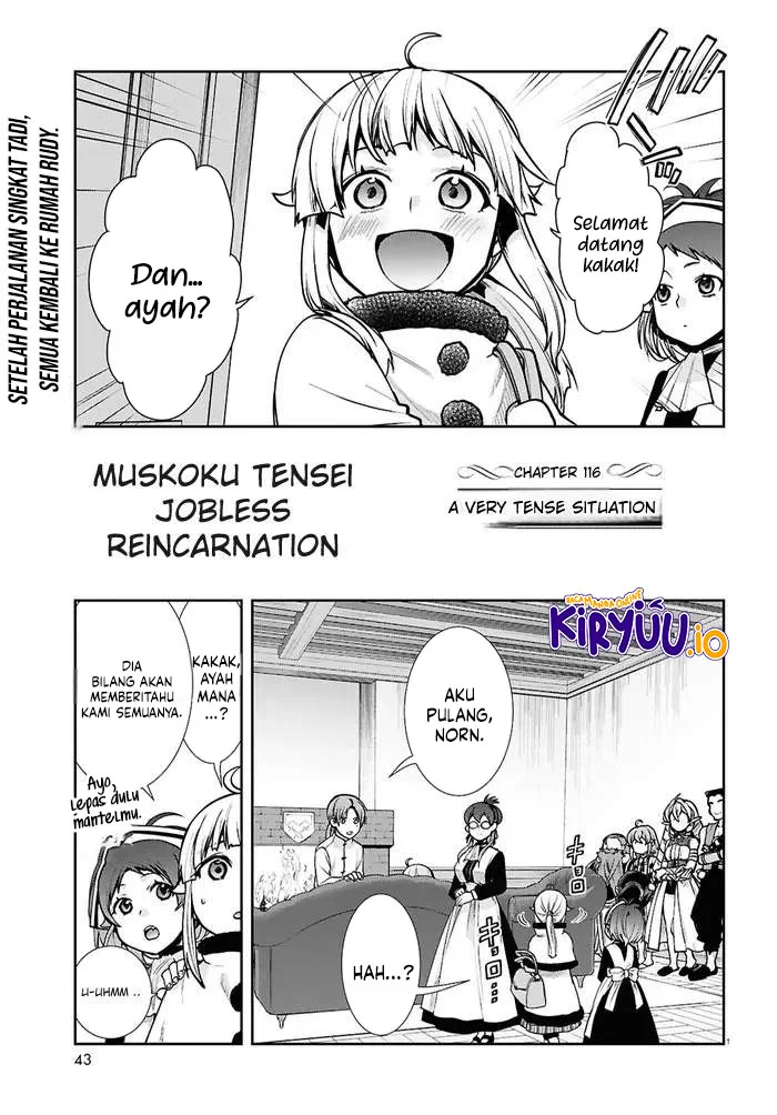 Mushoku Tensei: Isekai Ittara Honki Dasu Chapter 116 - halaman 2