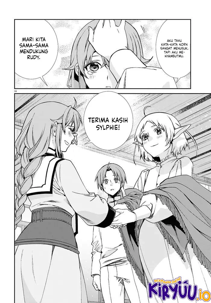 Mushoku Tensei: Isekai Ittara Honki Dasu Chapter 116 - halaman 35