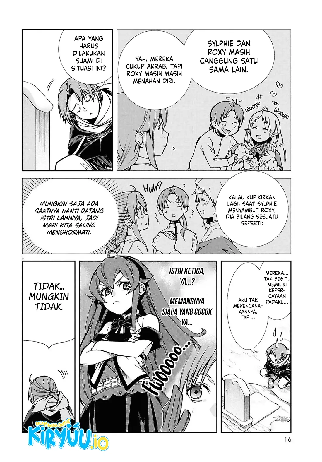 Mushoku Tensei: Isekai Ittara Honki Dasu Chapter 117 - halaman 12