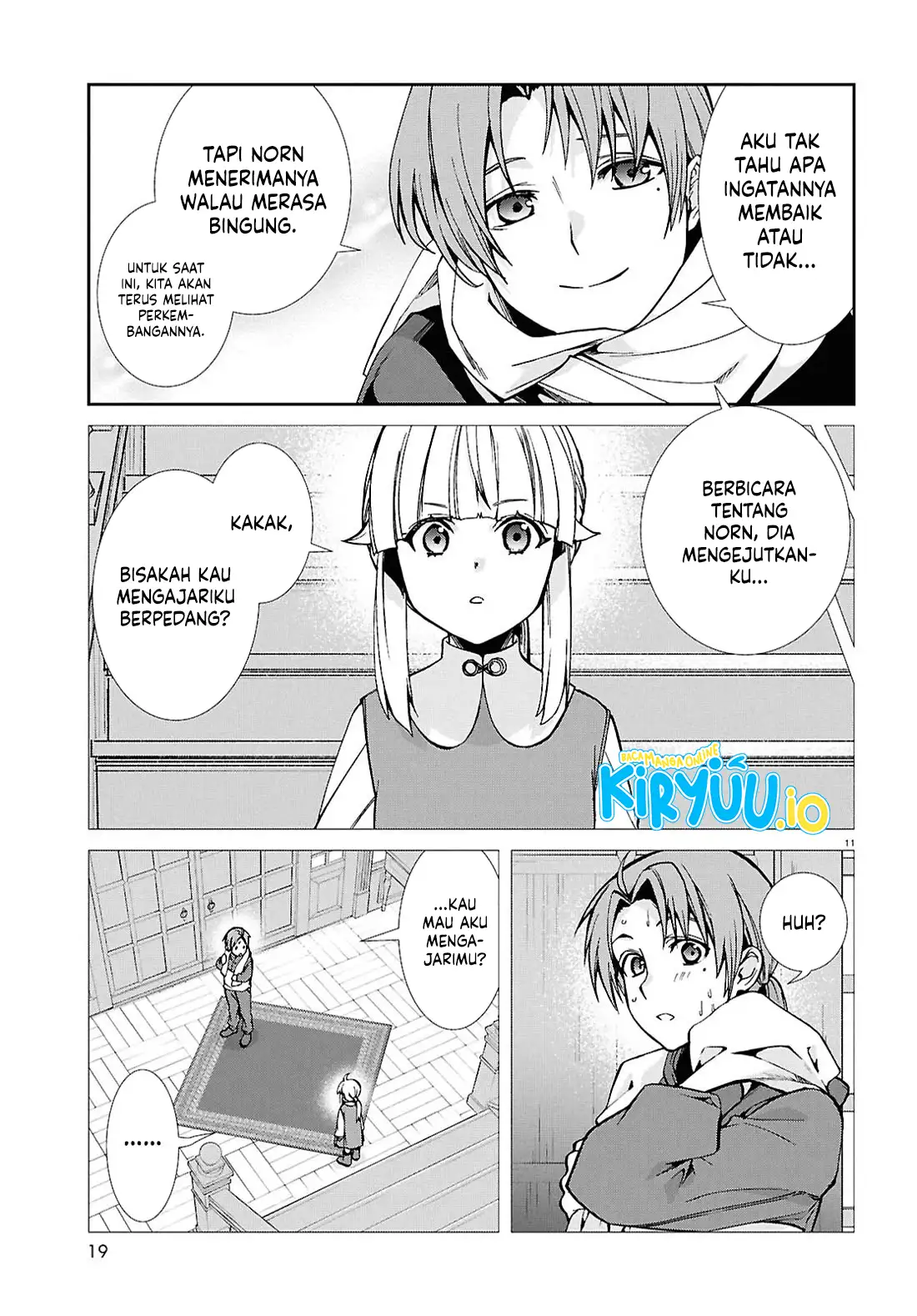 Mushoku Tensei: Isekai Ittara Honki Dasu Chapter 117 - halaman 15