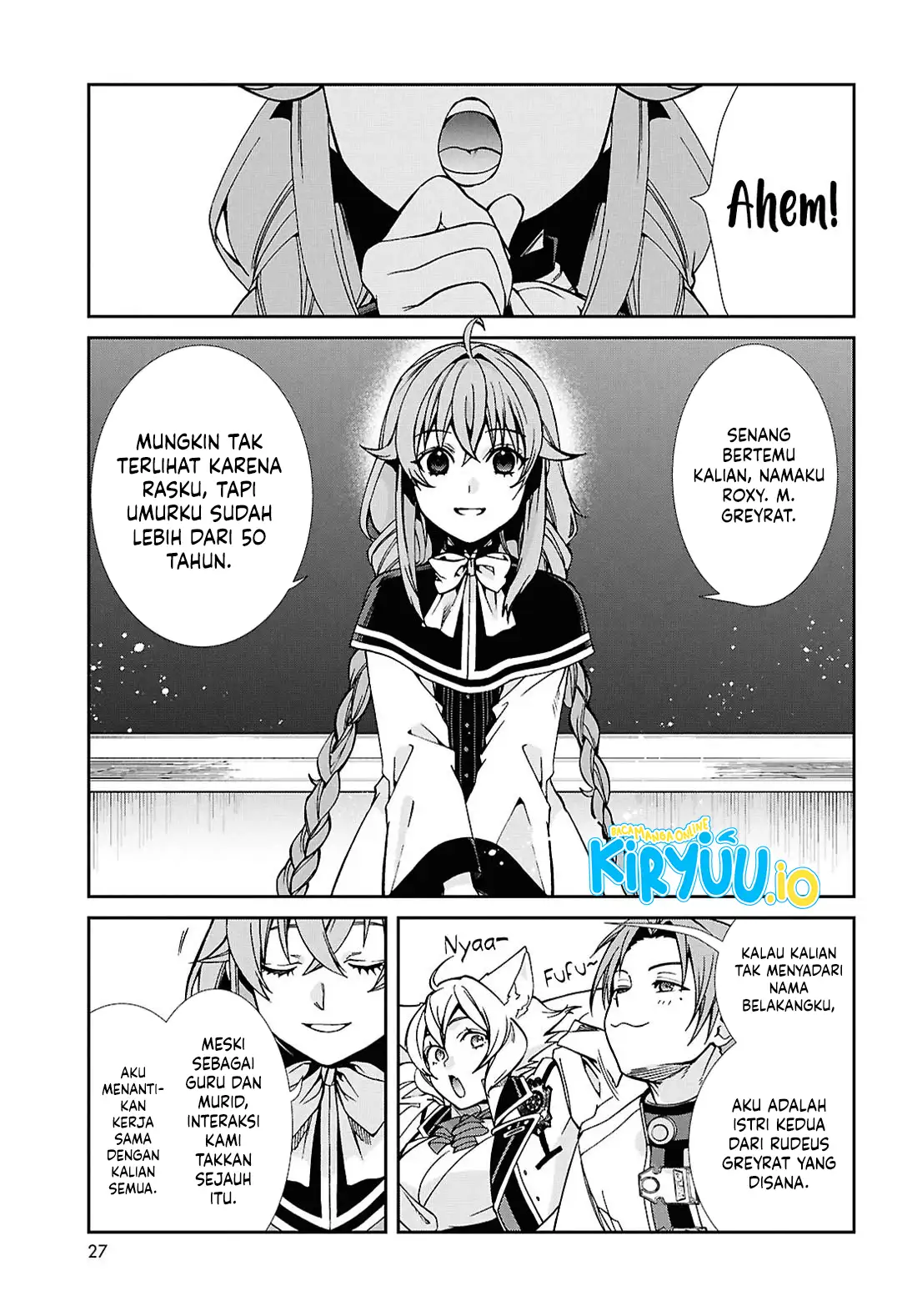 Mushoku Tensei: Isekai Ittara Honki Dasu Chapter 117 - halaman 23