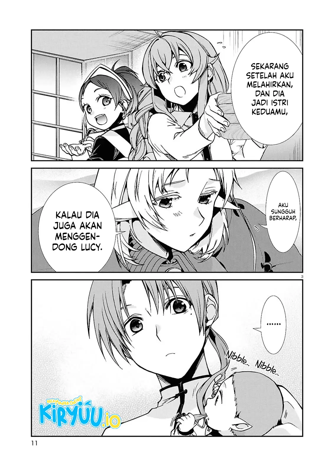 Mushoku Tensei: Isekai Ittara Honki Dasu Chapter 117 - halaman 7