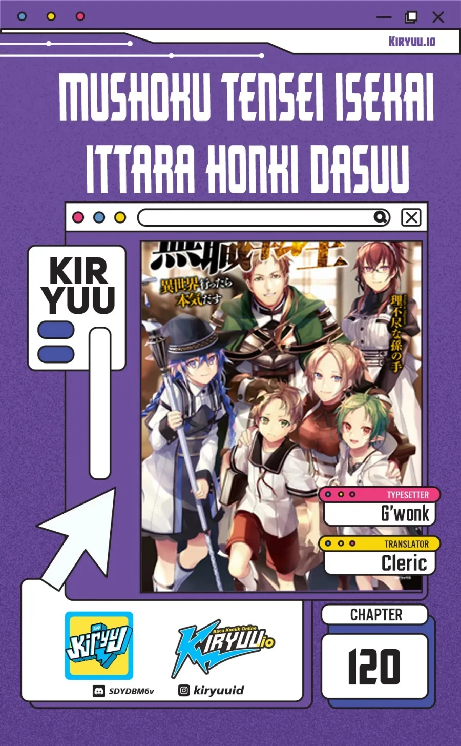 Mushoku Tensei: Isekai Ittara Honki Dasu Chapter 120 - halaman 1