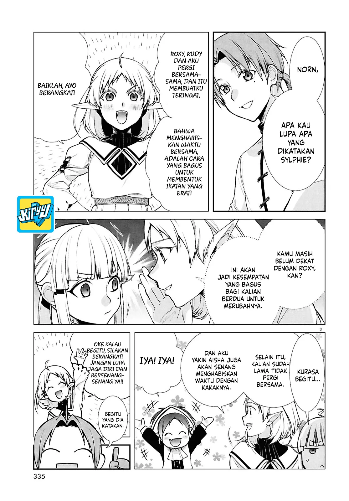 Mushoku Tensei: Isekai Ittara Honki Dasu Chapter 121 - halaman 4