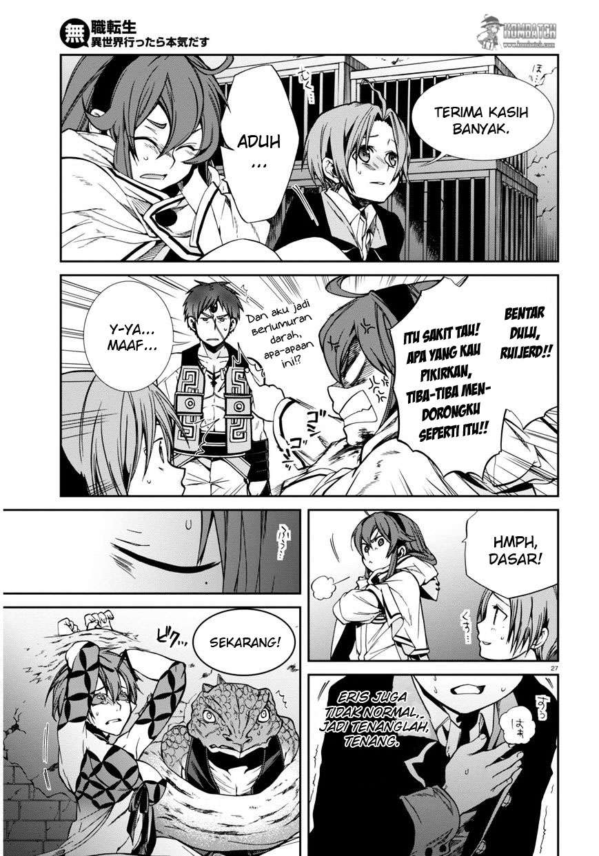 Mushoku Tensei: Isekai Ittara Honki Dasu Chapter 23 - halaman 27