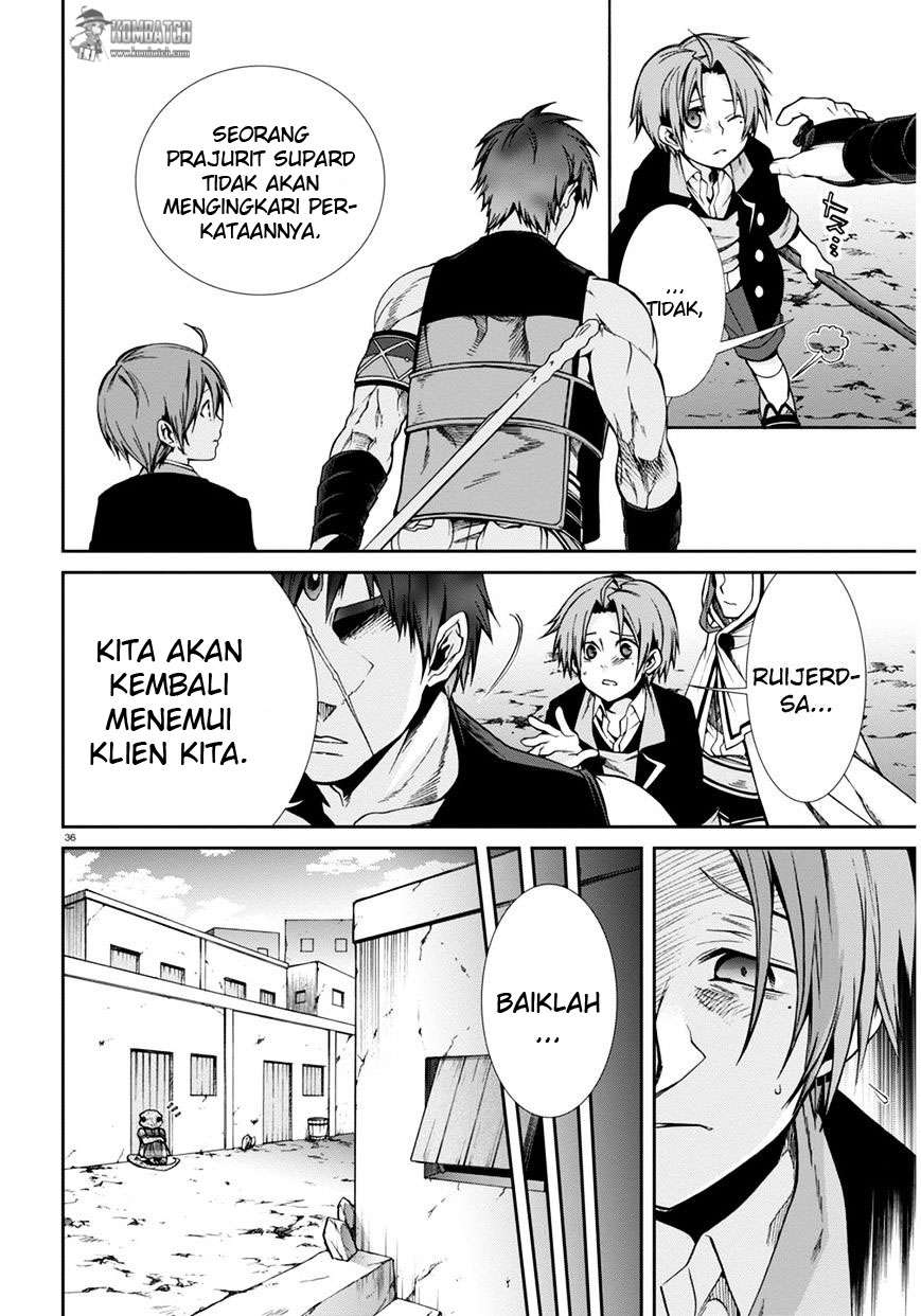 Mushoku Tensei: Isekai Ittara Honki Dasu Chapter 23 - halaman 36