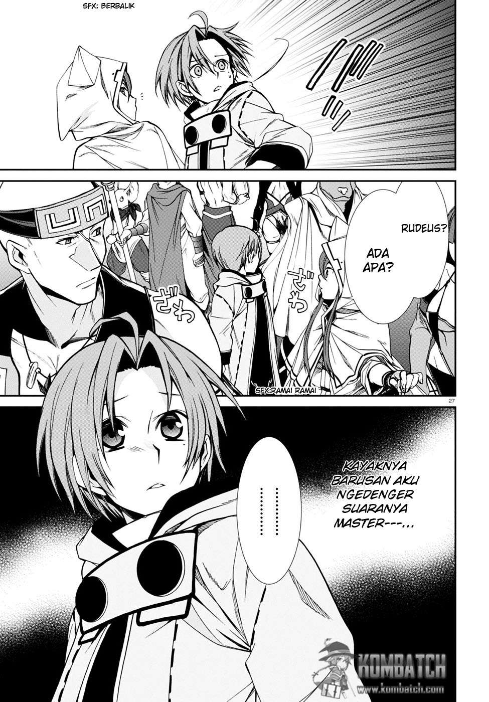 Mushoku Tensei: Isekai Ittara Honki Dasu Chapter 27 - halaman 27