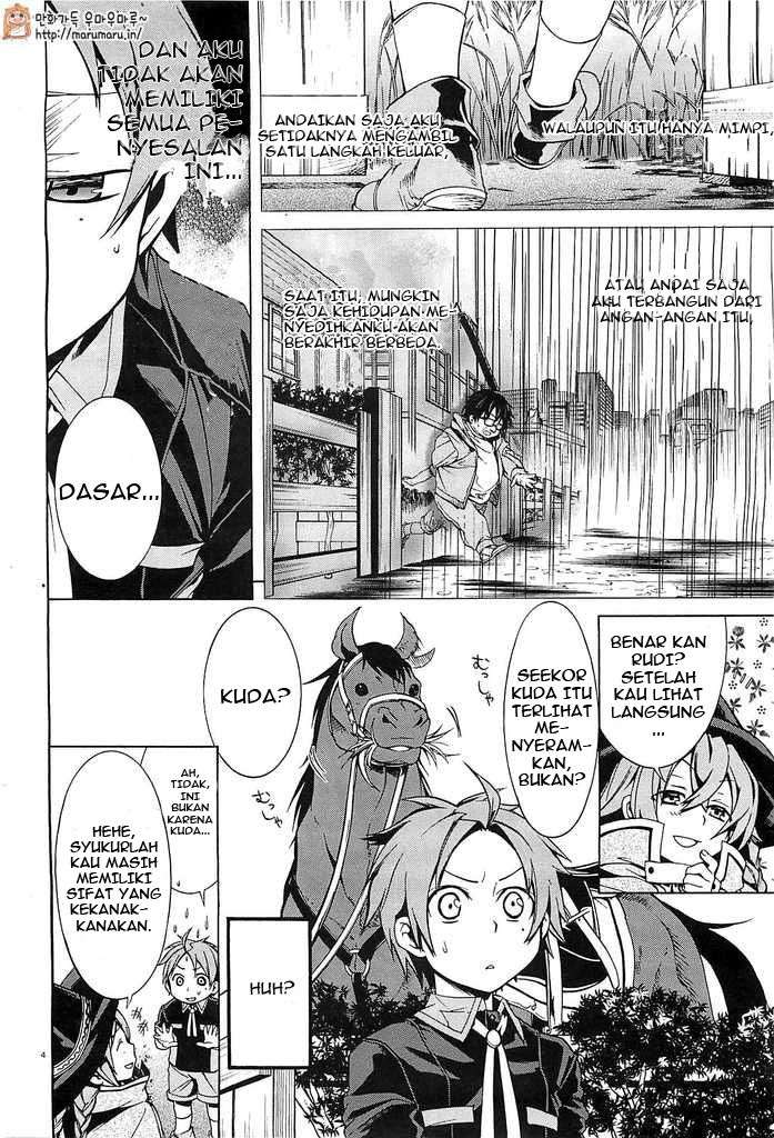 Mushoku Tensei: Isekai Ittara Honki Dasu Chapter 3 - halaman 4