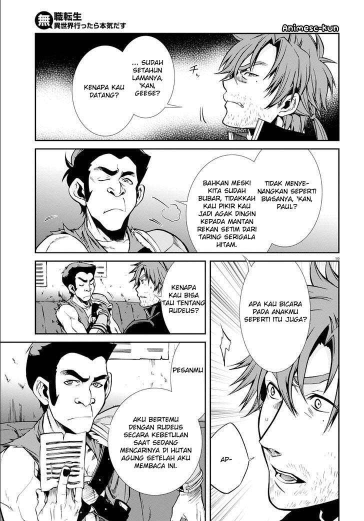 Mushoku Tensei: Isekai Ittara Honki Dasu Chapter 35 - halaman 21