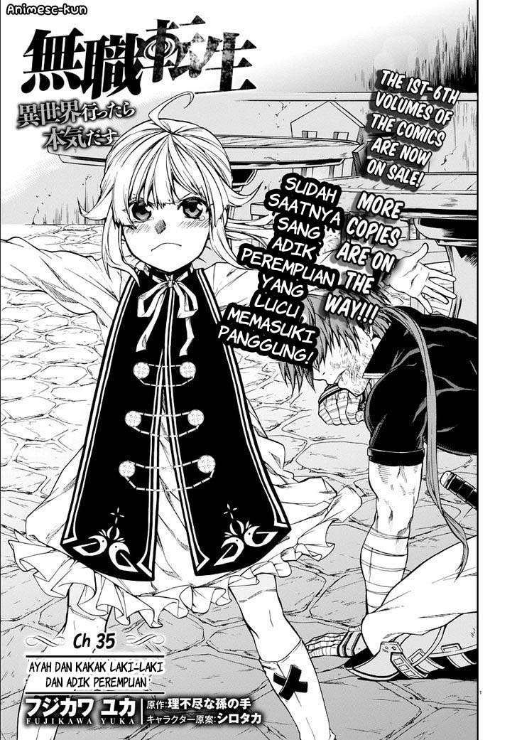 Mushoku Tensei: Isekai Ittara Honki Dasu Chapter 35 - halaman 3