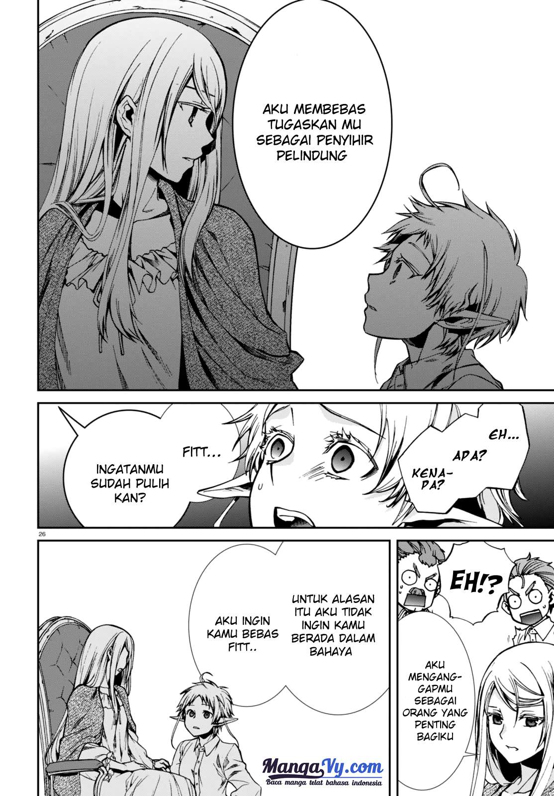 Mushoku Tensei: Isekai Ittara Honki Dasu Chapter 40 - halaman 27