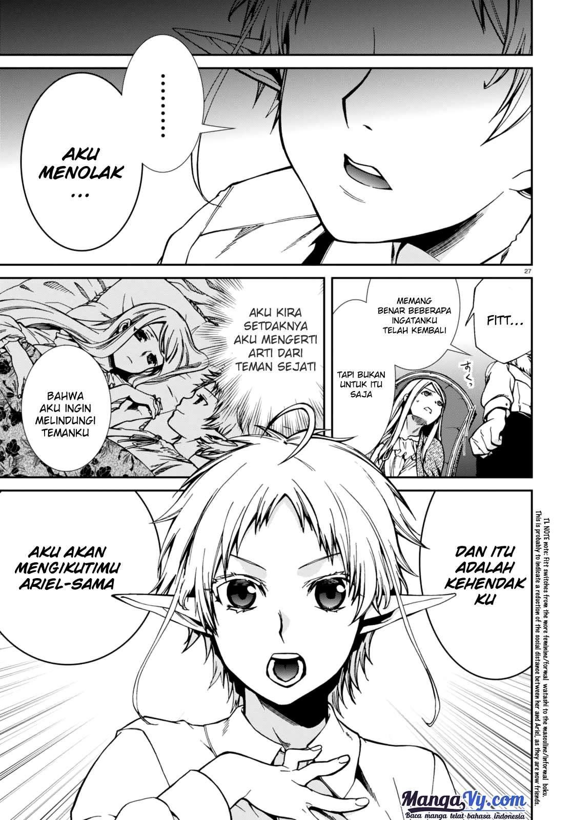 Mushoku Tensei: Isekai Ittara Honki Dasu Chapter 40 - halaman 28