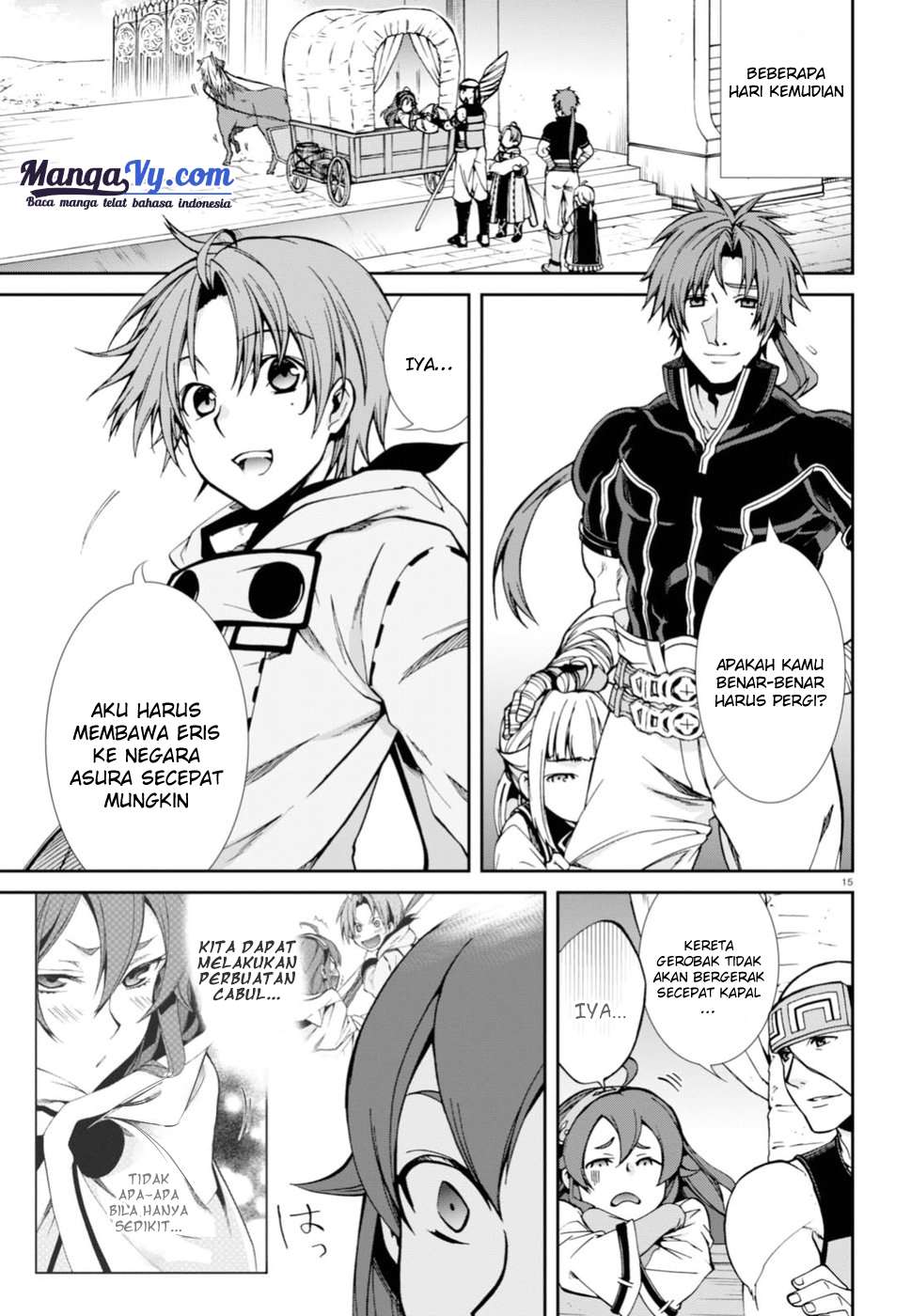 Mushoku Tensei: Isekai Ittara Honki Dasu Chapter 41 - halaman 16