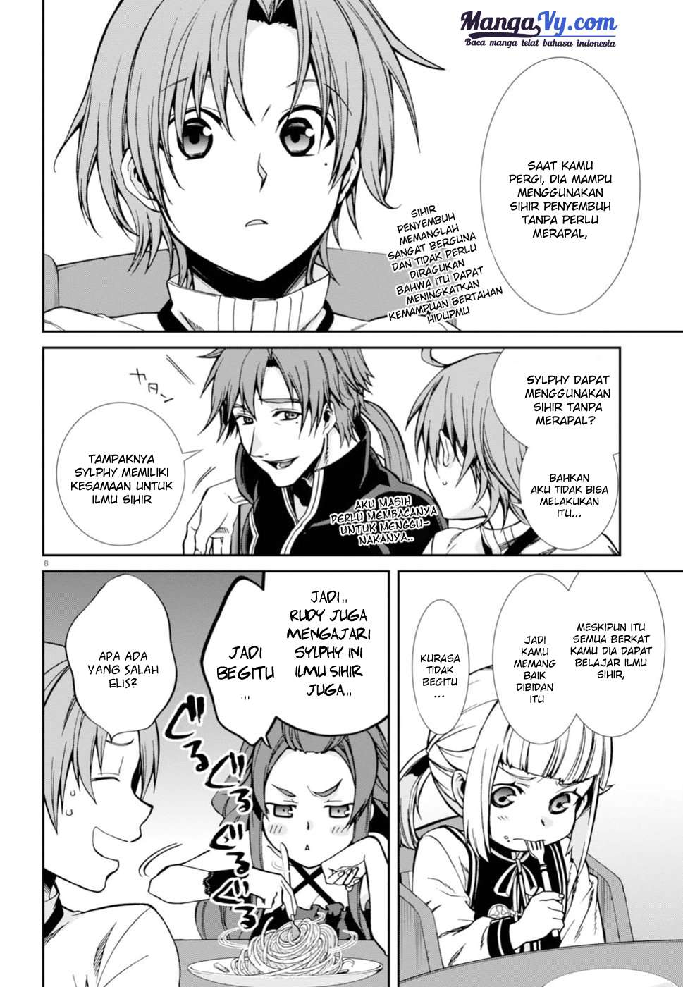 Mushoku Tensei: Isekai Ittara Honki Dasu Chapter 41 - halaman 9