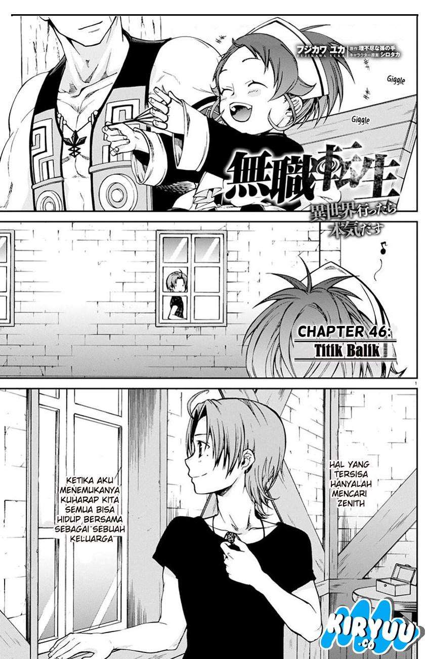 Mushoku Tensei: Isekai Ittara Honki Dasu Chapter 46 - halaman 3